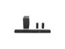 Barra de sonido - Hisense AX5100Q, Bluetooth, Subwoofer Inalámbrico, 580 W, Hi- Concerto, HDMI eARC, Dolby Atmos, Negro