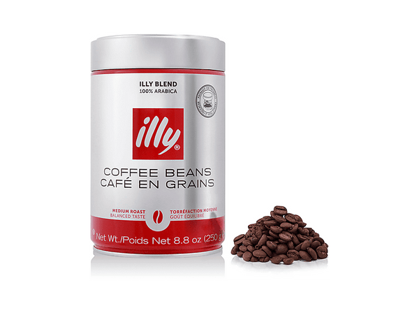 Café en grano - Illy 7577, 100% Arábica, Tueste Classico, 250g