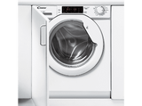 Lavadora integrable - Candy CBWMS 914TWH, 9kg, 1400rpm, Inverter, WIFI, Inicio diferido, Blanco