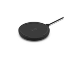 Cargador móvil inalámbrico - Belkin Wireless Charging Pad, Para móviles compatibles con carga Qi, Carga rápida, Negro