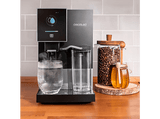 Cafetera superautomática - Cecotec Cremmaet Compactccino Connected Black Silver, 19 bares, Sistema Thermoblock, Black Silver