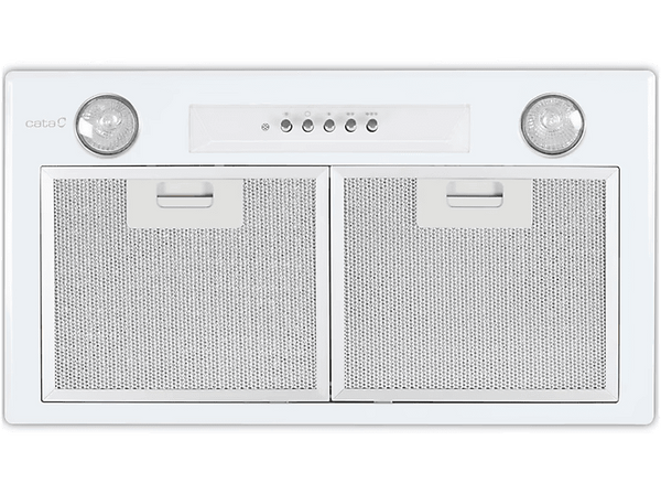 Campana grupo filtrante - Cata GT Plus 45, 3 Velocidades, 645 m³/h, LED, 49.2 cm, Blanco