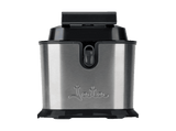 Exprimidor - Jata JEEX1236, 1100W, Doble Cono, Base Antideslizante, Tapón Antigoteo, Plata