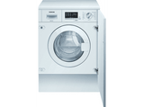 Lavadora secadora - Siemens WK14D543ES, Integrable, 7 kg/4 kg, 15 programas, 1355 rpm, Blanco