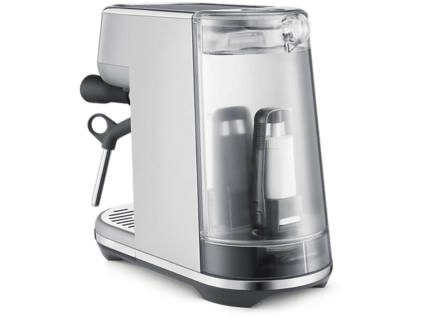 Cafetera express - Sage Bambino SES450BSS4EEU1, 9 bar, Calentamiento ThermoJet, Tamaño Compacto, Acero Inoxidable
