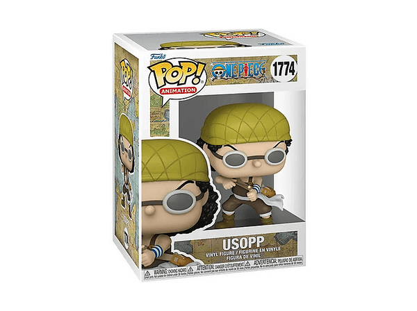 Figura Funko Pop! - One Piece (Netflix): Usopp, Vinilo, 10 cm