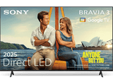 TV LED 55 - Sony K55S35B.CEI, UHD 4K, Smart TV (Google TV), TDT HD, DVB-T2, Dolby Atmos/Vision, Chromecast, Negro