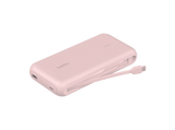 Powerbank - Belkin BPB024hqPK, 20000 mAh, 1x USB-C, Cable Integrado, Carga Rápida, 30W, Negro