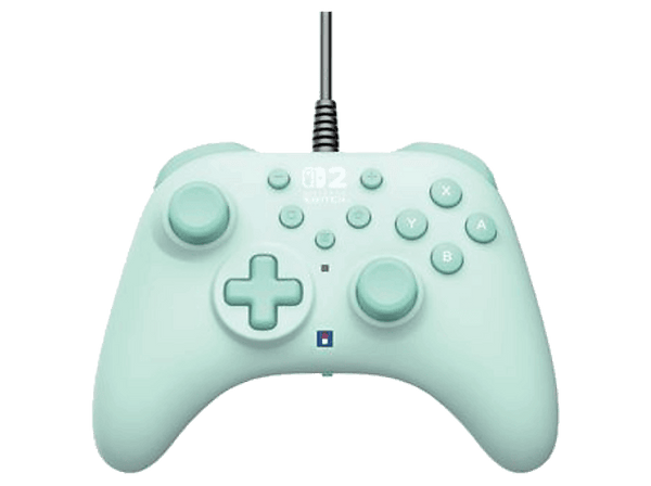 Mando Nintendo Switch - Hori Horipad Turbo, Nintendo Switch 2, Cable, Menta