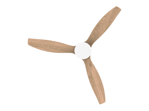 Ventilador de techo - Cecotec EnergySilence Aero 5600 Classic Acero, Motor DC 40 W, Luz LED 18 W, 6 Velocidades, Mando, 3 aspas, Plateado