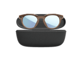 Gafas IA - Meta Oakley HSTN, Cámara ultra gran angular 12MP, Brown Smoke / Prizm™ Deep Water Polarizado