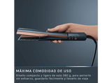 Plancha de pelo - Rowenta Air KeraStraight, Plancha secador, 3 en 1, Alisado mojado a seco, Air Keratin, 6 temperaturas, 80 °C a 210 °C, Azul