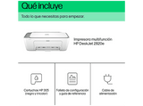 Impresora multifunción tinta - HP 2820e, Impresión doble cara, Impresión a Color, Wi-Fi, Copia, Escáner, Blanco