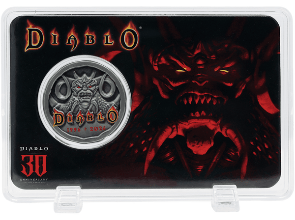 Moneda - FaNaTtik Diablo. Limited Edition 30th Anniversary Presentation Coin