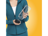 Batidora de vaso - nutribullet Flex Portable, Batidora personal, Vaso portátil, 7.4 V, 590 ml, Cable USB-C, Metálico