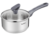 Cazo - Tefal Daily Cook G7122, 1.5 l, 16 cm, Acero Inoxidable, Tapa erguida, Mangos ergonómicos antiquemaduras, Apto lavavajillas