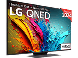 TV QNED 50 - LG 50QNED87T6B, UHD 4K, Procesador Inteligente 4K α8, Smart TV, DVB-T2 (H.265), Negro Grafito