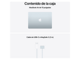 Apple MacBook Air (2026) 15.3 Retina, Chip M5 Apple, CPU de 10 núcleos, GPU de 10 núcleos, 16GB RAM, 1TB SSD, Azul cielo, Sin cargador