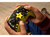 Mando Nintendo Switch - Turtle Beach Rematch Wireless Controller Super Mario Star, Cable USB, Brilla en la oscuridad, Hasta 40 horas