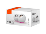 Altavoces para PC - Creative Pebble SE, Iluminación RGB, USB-C, plug-and-play, Blanco