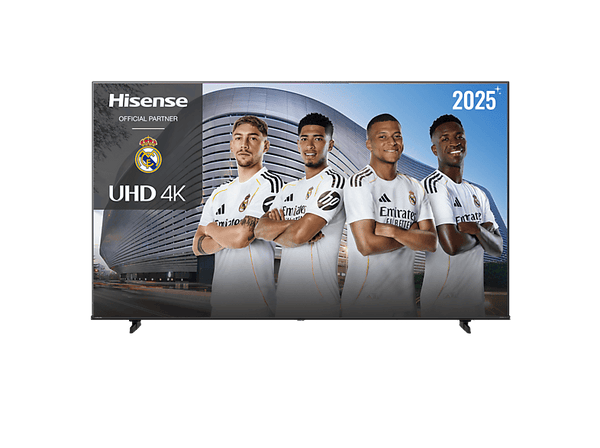 TV LED 85" - Hisense 85A6Q, UHD 4K, Quad Core/MT9603,  IA 4K Upscaler, Modo Juego Plus, Control por voz, Negro