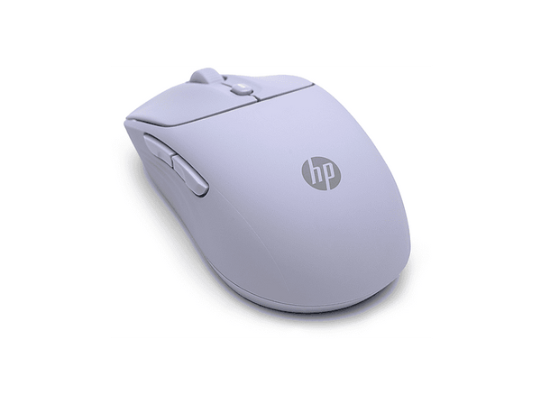 Ratón inalámbrico - HP Ratón silencioso 400, Inalámbrico, 6000 DPI, Morado