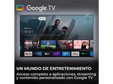 TV Mini-LED 100 - Haier S90 Series H100S90FUX, 4K, Google TV, Dolby Atmos, Sonido KEF, Gaming 144Hz, Negro