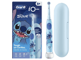 Cepillo eléctrico - Oral-B iO Kids Disney Stitch, 1 cabezal de recambio, Temporizador con música, Para Niños de +6 Años