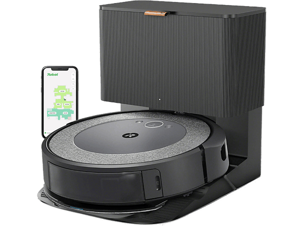 Robot aspirador - iRobot Roomba Combo® i5+, 750W, 276ml, 75min, 68db(A), Gris