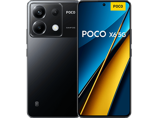 Móvil - Poco X6, Negro, 256GB, 8GB RAM, 6.67"  AMOLED 1.5K, Snapdragon® 7s Gen 2, 5000 mAh, Android