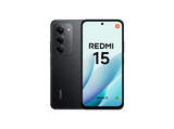 Móvil - Xiaomi Redmi 15, Negro Medianoche, 256 GB, 8 GB RAm, 6.9 FHD+, Snapdragon® 685, 7000 mAh