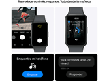 Smartwatch - Samsung Galaxy Fit3, 40mm, 256GB, RAM 16GB, 1.6 AMOLED, IP68, FreeRTOS, BT 5.3, hasta 13h, Gray