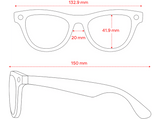 Gafas IA - Ray-Ban Meta, Skyler, Gris tiza brillante, Transitions® transparente, zafiro