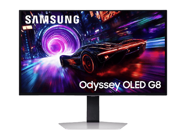 Monitor gaming - Samsung LS27FG812SUXEN, 27 " OLED 4K, 240 Hz, 0.03 ms, FreeSync Premium Pro, Altura ajustable, Plata