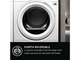 Secadora bomba de calor - AEG TR719G4PB, 9 kg, 10 programas, MixDry, Display LED, Blanco