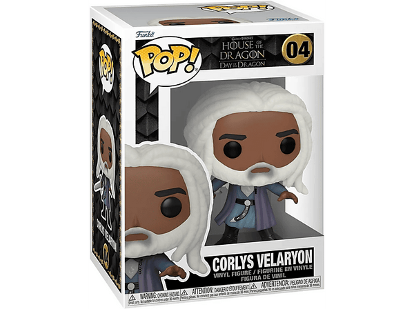 Figura Funko Pop! - House Of The Dragon: Corlys Velaryon, 10 cm, Vinilo, Multicolor