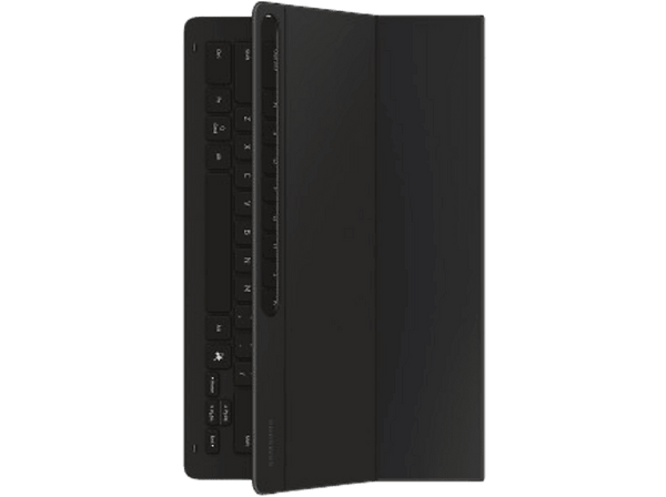 Funda tablet - Samsung Book Cover Slim Fina, Compatible con Galaxy S10 FE+, AI Assistant, Negra