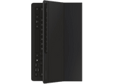 Funda tablet - Samsung Book Cover Slim Fina, Compatible con Galaxy S10 FE+, AI Assistant, Negra