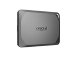 Disco duro SSD externo 4 TB - Crucial X9 Pro, USB 3.2 Gen-2 (10Gb/s), Velocidad Lectura y Escritura de hasta 1050 MB/s, Plug-and-play, Gris