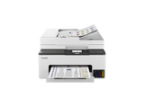 Impresora multifunción - Canon Maxify GX2050, Depósito de tinta rellenable, 15 ppm, Wi-Fi, Ethernet, impresión, copia, escaneo, fax y nube, Blanco