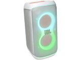 Altavoz de gran potencia - JBL PartyBox Club 120, Portátil para fiestas, Asa plegable, Bluetooth, Resistente salpicaduras, Autonomía 12h, 160W, Blanco