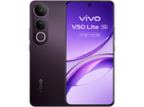 Móvil - vivo V50 Lite, Phantom Black, 256 GB, 8 GB RAM, 6.77 AMOLED, MediaTek Dimensity 6300, 6500mAh, Incluye Cargador+Auriculares