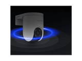 Cámara de vigilancia IP - Ezviz H8C Pro, 3K, Función de visión nocturna, WiFi, Cobertura Panorámica 360º, Detección de forma Humana, Blanco
