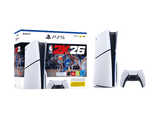 Consola - Sony PS5 Slim Standard, 1 TB SSD, 4K, 1 mando, Chasis D, Blanco + Código de descarga de juego NBA 2K26