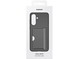 Funda móvil - Samsung, Para Galaxy A56 5G, Trasera, Bolsillo para tarjeta, Negra