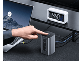 Docking station - Baseus Nomos NU I Air Spacemate 12-en-1, Pantalla 4k, Ultrarrápido 10 Gbps y 100W, Gris space