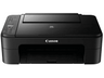 Impresora multifunción - Canon TS3350 BLACK, Wi-Fi,  LCD, Negro