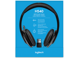 Auriculares - Logitech Headset H540, Diadema, Con cable, USB, Ecualizador incorporado, Micrófono con supresión de ruido, Botones multimedia, Negro