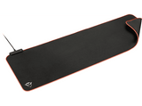 Alfombrilla gaming - Trust GXT 764 Glide-Flex XXL, Iluminación RGB, Negro