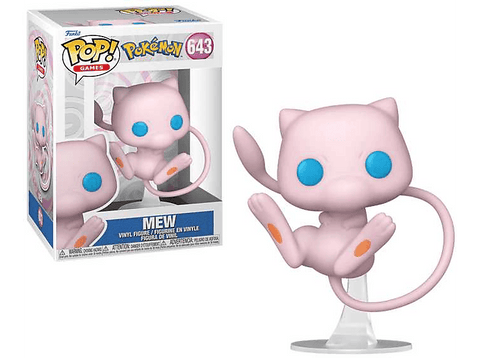 Figura Funko Pop! - Funko Pop! Games: Pokémon - Mew, Vinilo, 9 cm